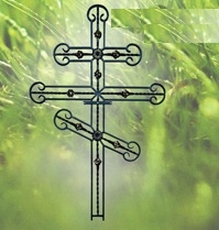Крест кованый Модель №8